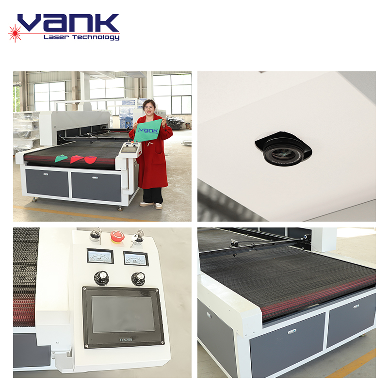 VankCut-3015 Top Camera Version Fabric Laser Cutter