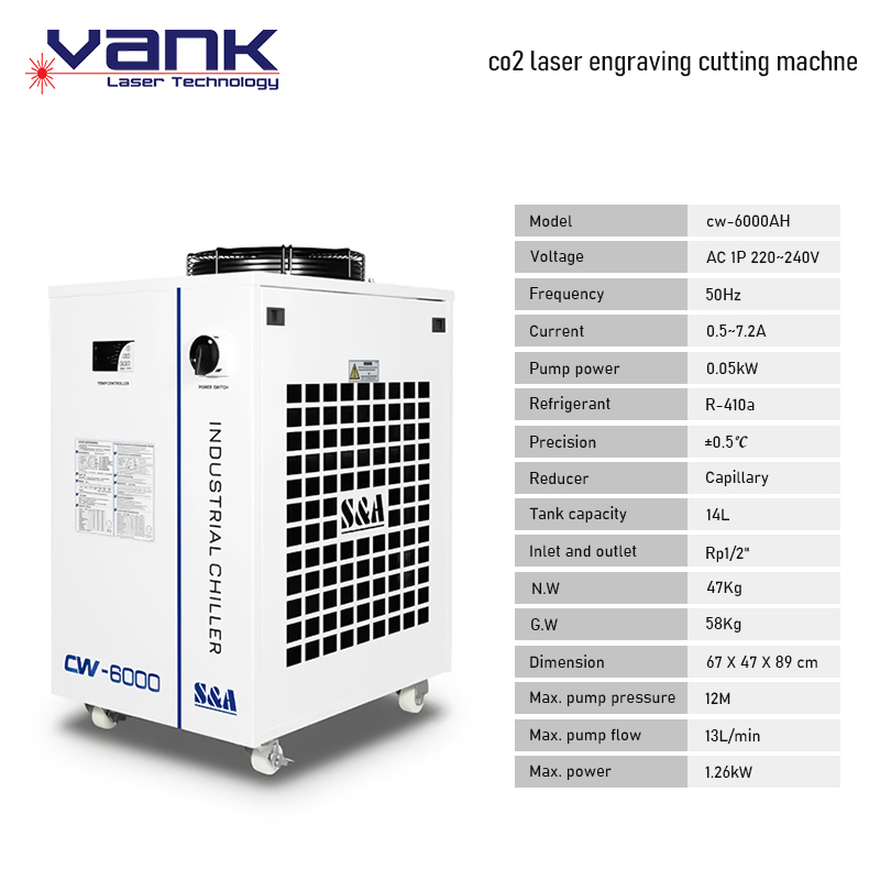 VankCut-1612 Mixed CO2 Laser Engraving Cutting Machine 