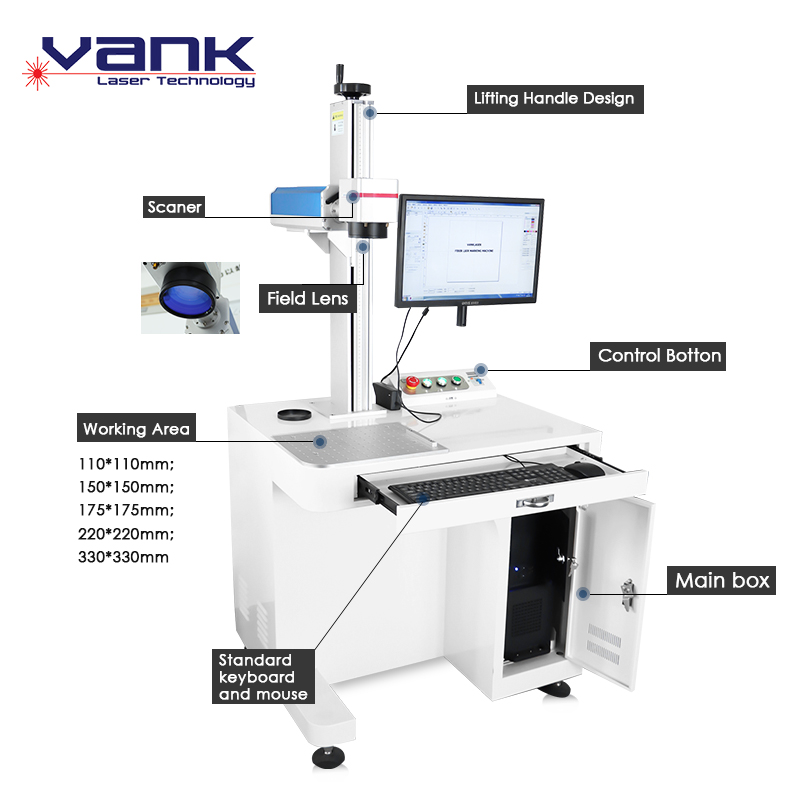  Vanklaser-Fiber Laser Marking Machine